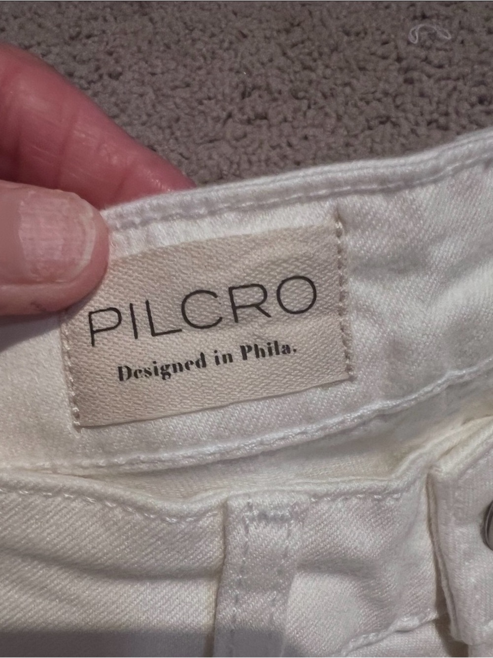 Pilcro Anthropologie White High-Rise Wide-Leg Jeans — Tall Girl Friendly 🤍